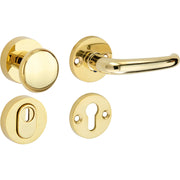 Artitec Mi Satori knop/kruk op rozet Halfsabel messing ongelakt productfoto