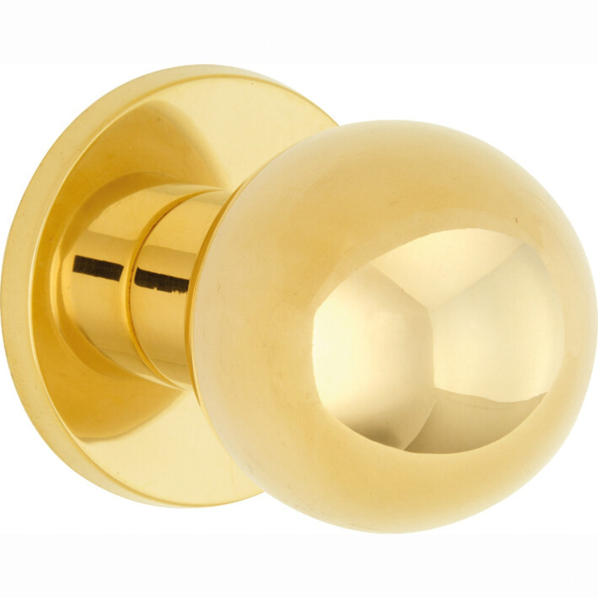 Artitec Mi Satori voordeurknop kogel messing PVD 60mm - vooraanzicht