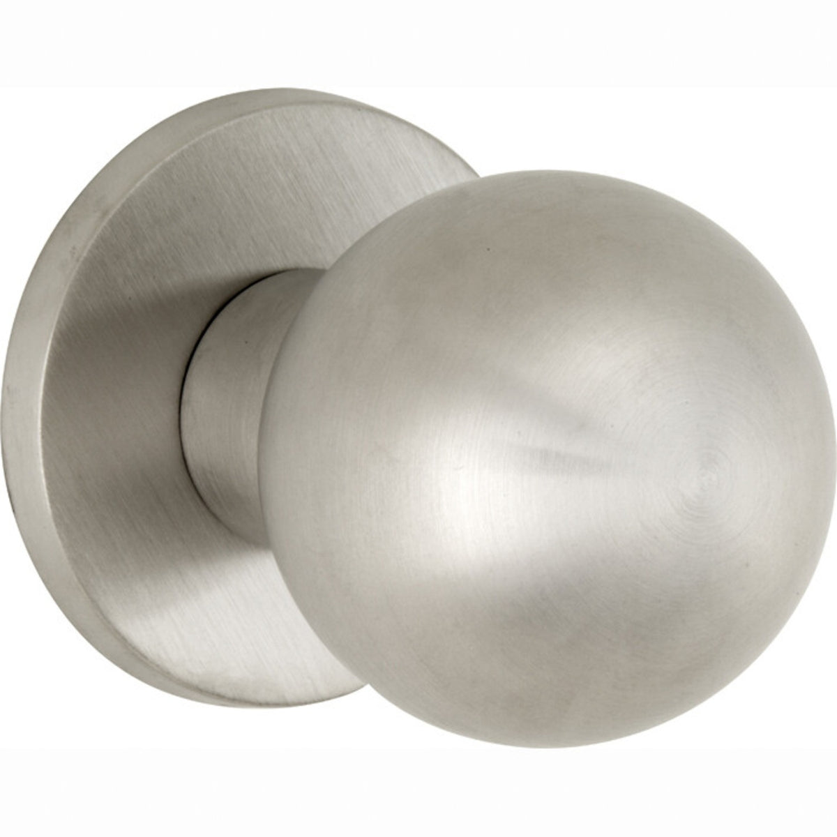 Artitec Mi Satori voordeurknop kogel nikkel mat PVD 60mm - vooraanzicht