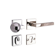 Artitec Mi Satori SKG3 knop/kruk op rozet Kare glans nikkel / glans chroom – vooraanzicht