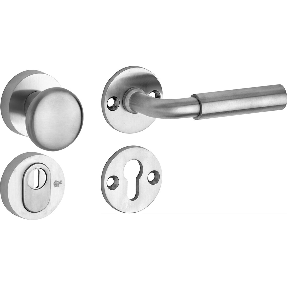 Artitec Mi Satori knop/kruk op rozet Frankfurt mat nikkel / mat nikkel PVD productfoto