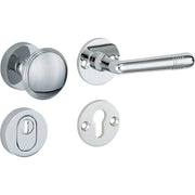 Artitec Mi Satori knop/kruk op rozet Art-Deco glans chroom productfoto