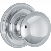 Artitec Mi Satori voordeurknop Paddenstoel 90 mm glans chroom vooraanzicht