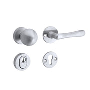 Artitec Mi Satori SKG3 knop/kruk op rozet Linea mat chroom – vooraanzicht