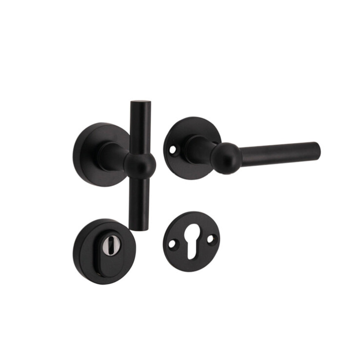 Artitec Mi Satori knop/kruk op rozet Chemin de Fer/Elegant glans nikkel / glans chroom productfoto