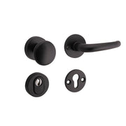 Artitec Mi Satori knop/kruk op rozet Halfsabel mat zwart productfoto