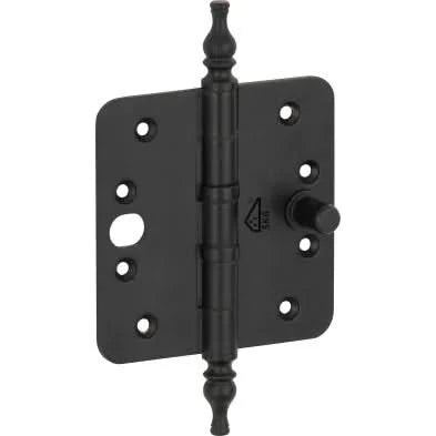 Artitec Mi Satori kogellagerscharnier 89x89 mm mat zwart vooraanzicht