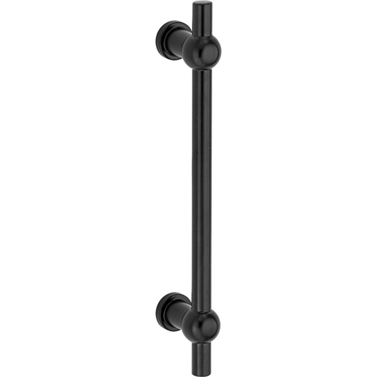Artitec meubelgreep Chemin de Fer 240 mm mat zwart vooraanzicht