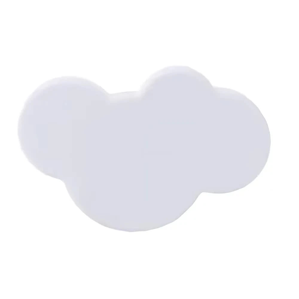 DBE meubelknop Cartoon Wolk wit - vooraanzicht