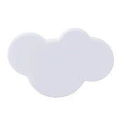 DBE meubelknop Cartoon Wolk wit - vooraanzicht