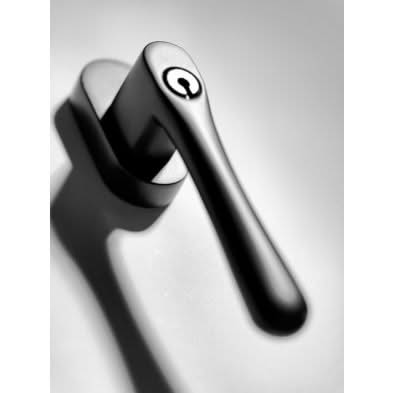 Artitec Mi Satori SKG2 draaikiepsluiting Linea messing ongelakt – zijaanzicht